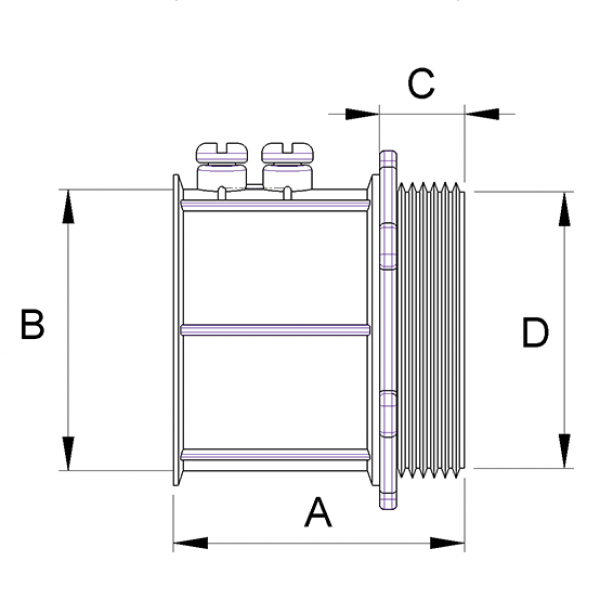 E.M.T. Connector SetScrew Type SC Conduit Fittings