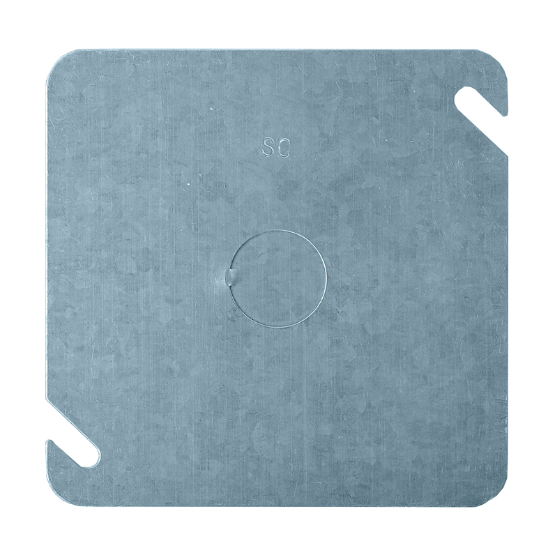 SQUARE COVER PLATE 4" x 4" SC Conduit Fittings